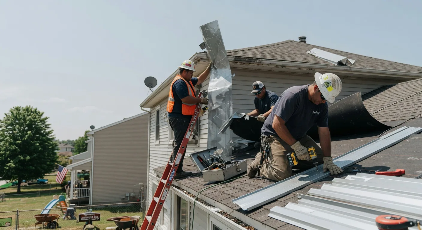 Metal Roofing Installation in Spencerville, OK near me
